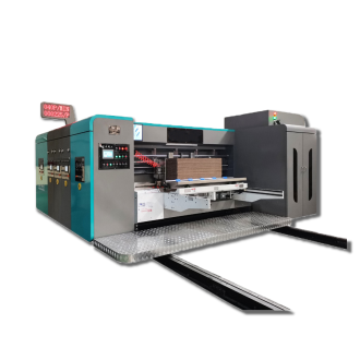 High speed cardboard printing machine